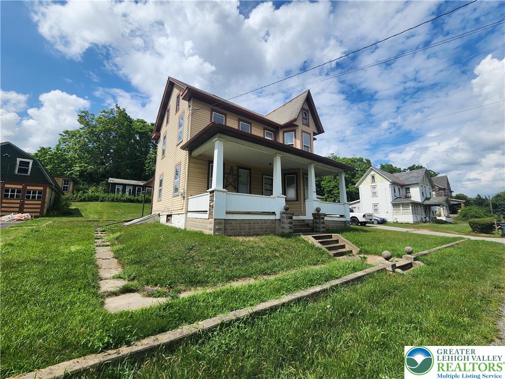 4430 Little Gap Road Kunkletown, PA 18058 - Photo 8 of 39 a view of a house with backyard