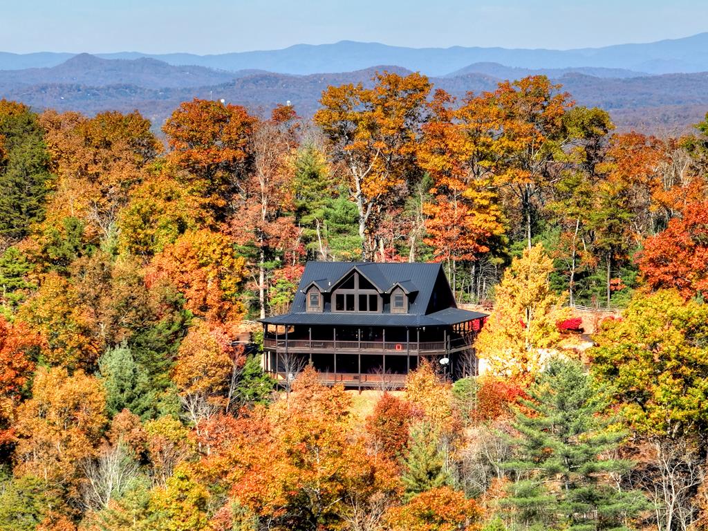 671 Stover Knob Trail Cherry Log, GA 30522 - Photo 71 of 89 a view of a large body of water with a mountain in the background