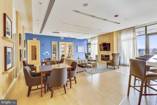 a view of a swimming pool with a terrace