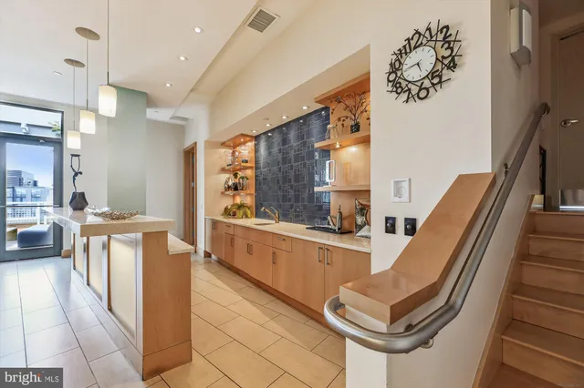 a view of swimming pool with outdoor space and seating area