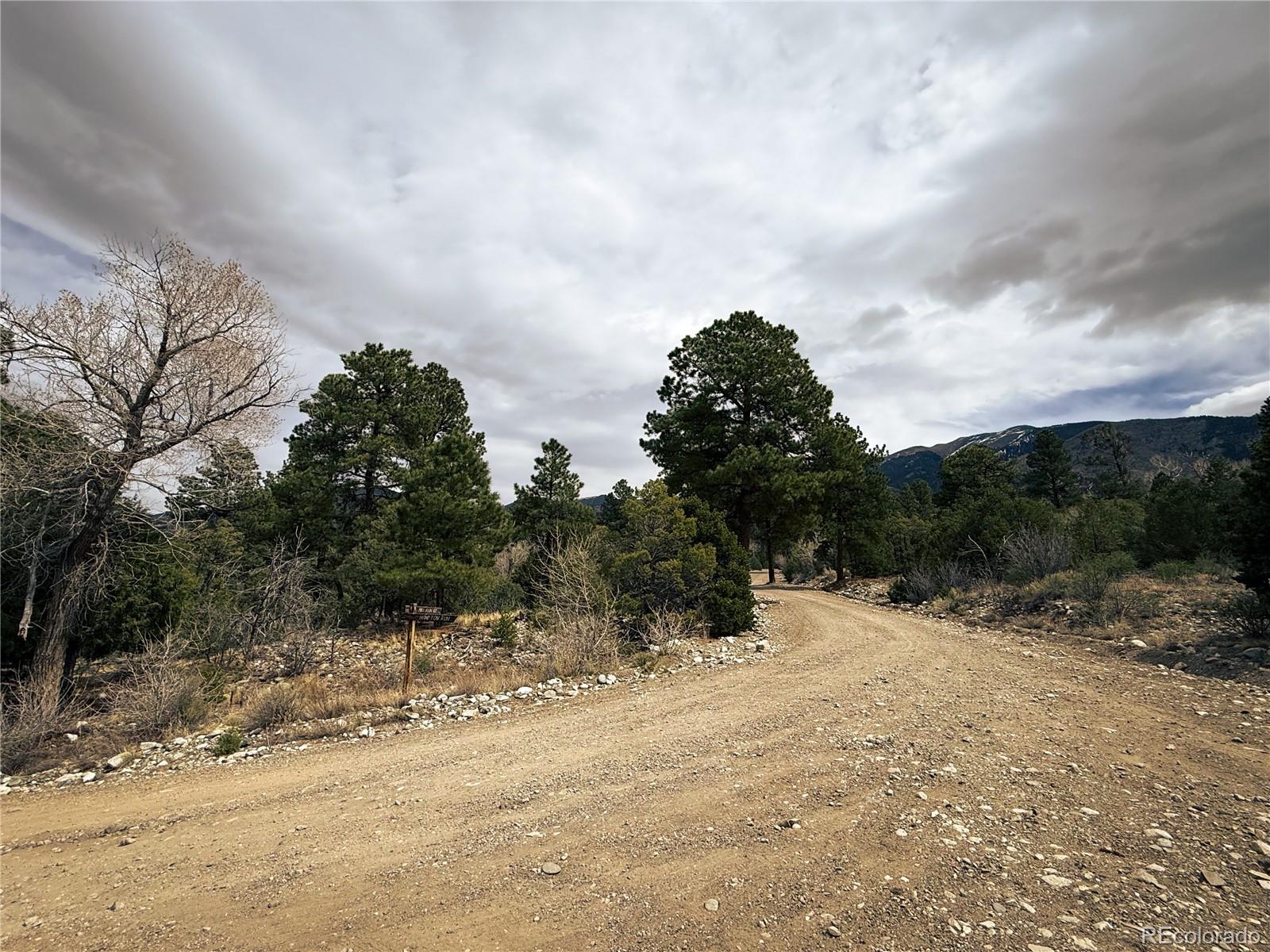 76 Mill Run Road Mosca, CO 81146 - Photo 6 of 10 a view of a dry yard covered with snow