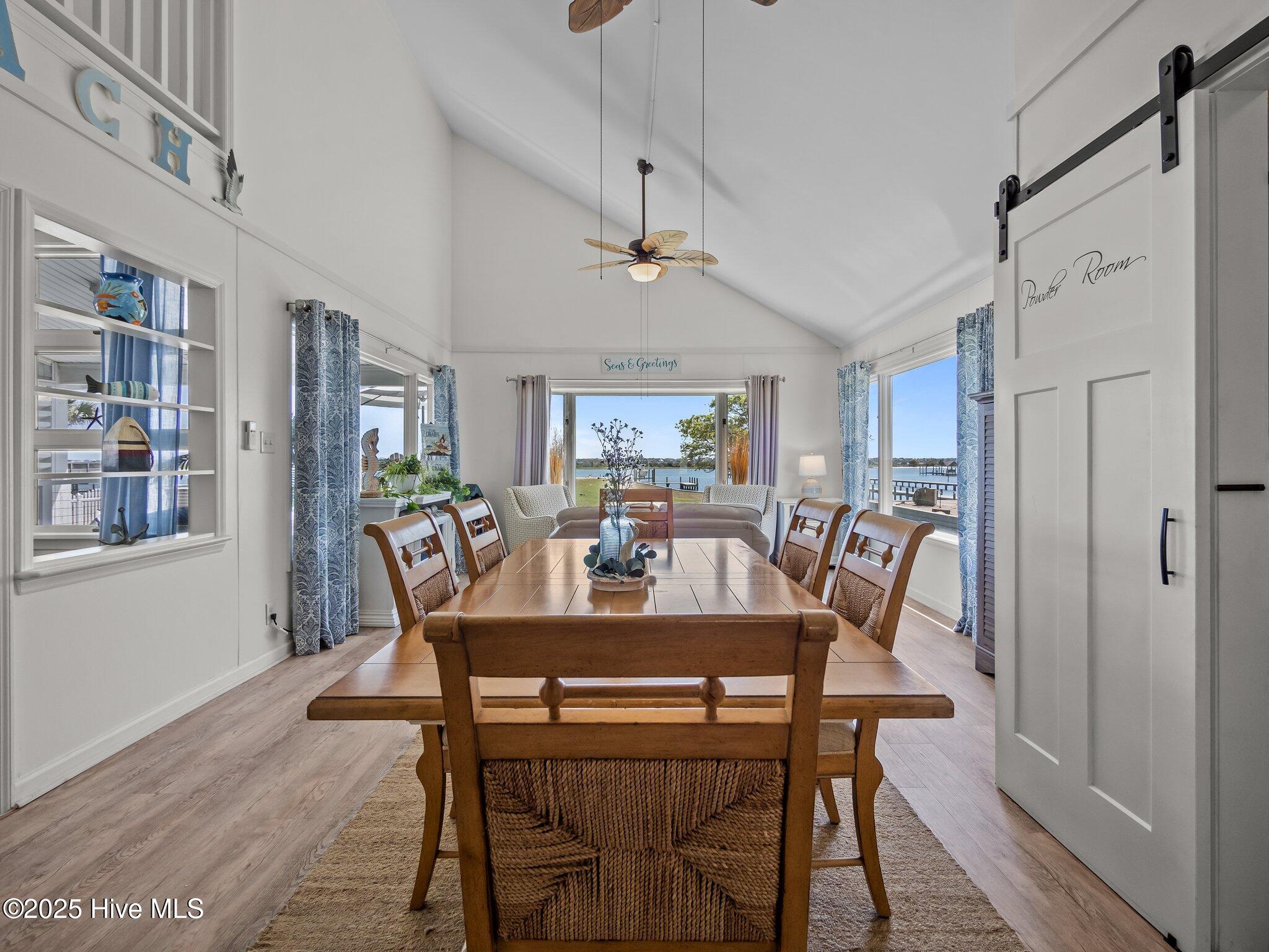 267 Live Oak Road Newport, NC 28570 - Photo 15 of 63 Panoramic Views from the Dining Room