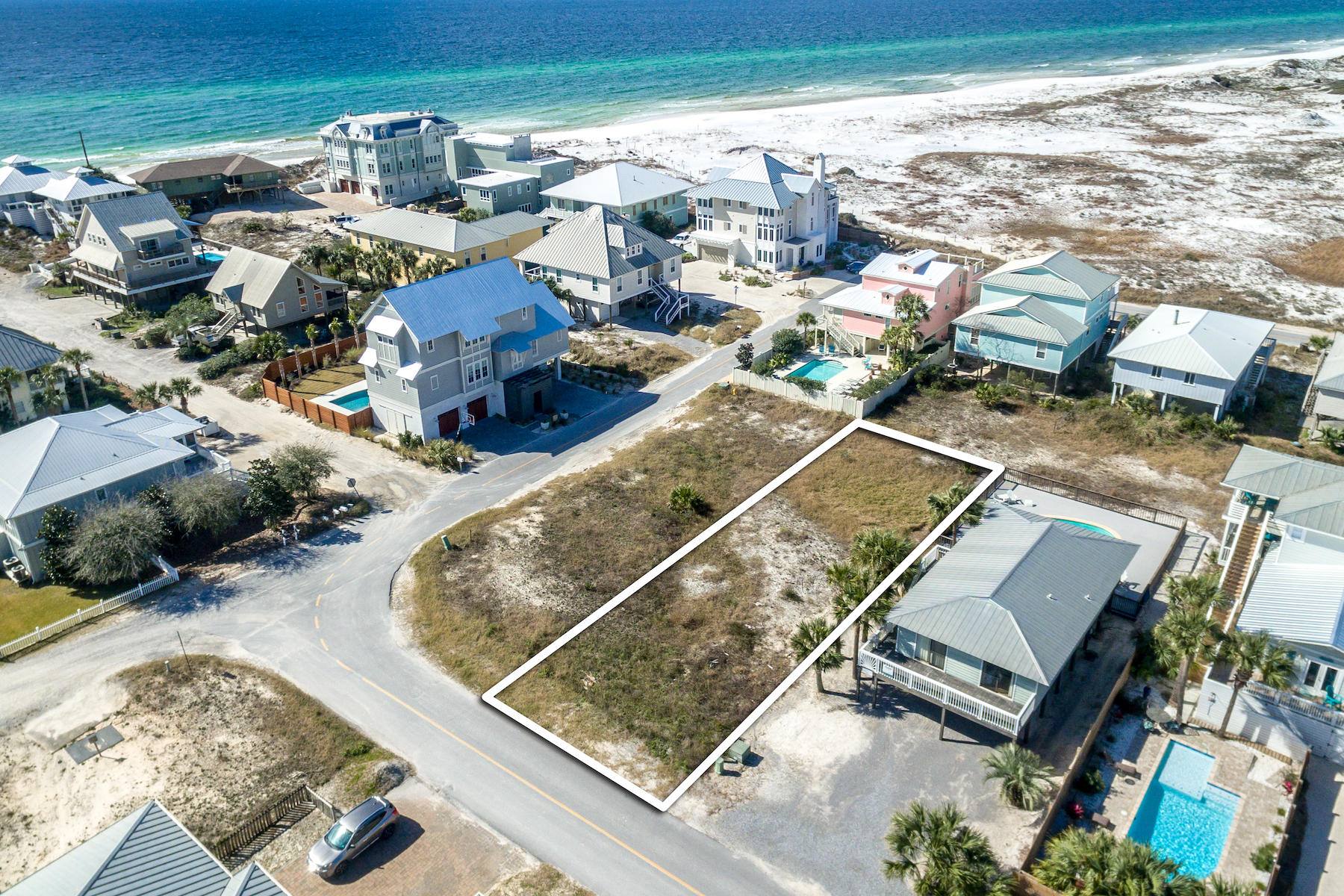 Lot 19 Magnolia Street Santa Rosa Beach, FL 32459 - Photo 3 of 10 Lot 19 & 20 Magnolia Street-8 Marked Lot