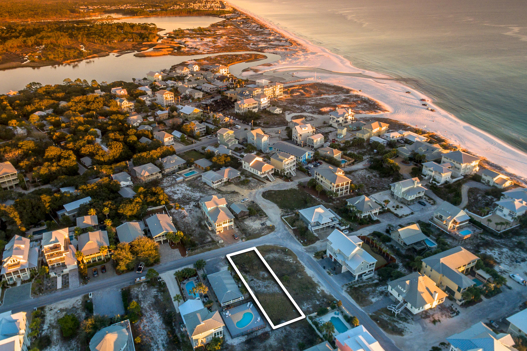 Lot 19 Magnolia Street Santa Rosa Beach, FL 32459 - Photo 7 of 10 Lot 19 & 20 Magnolia Street-5 Marked Lot