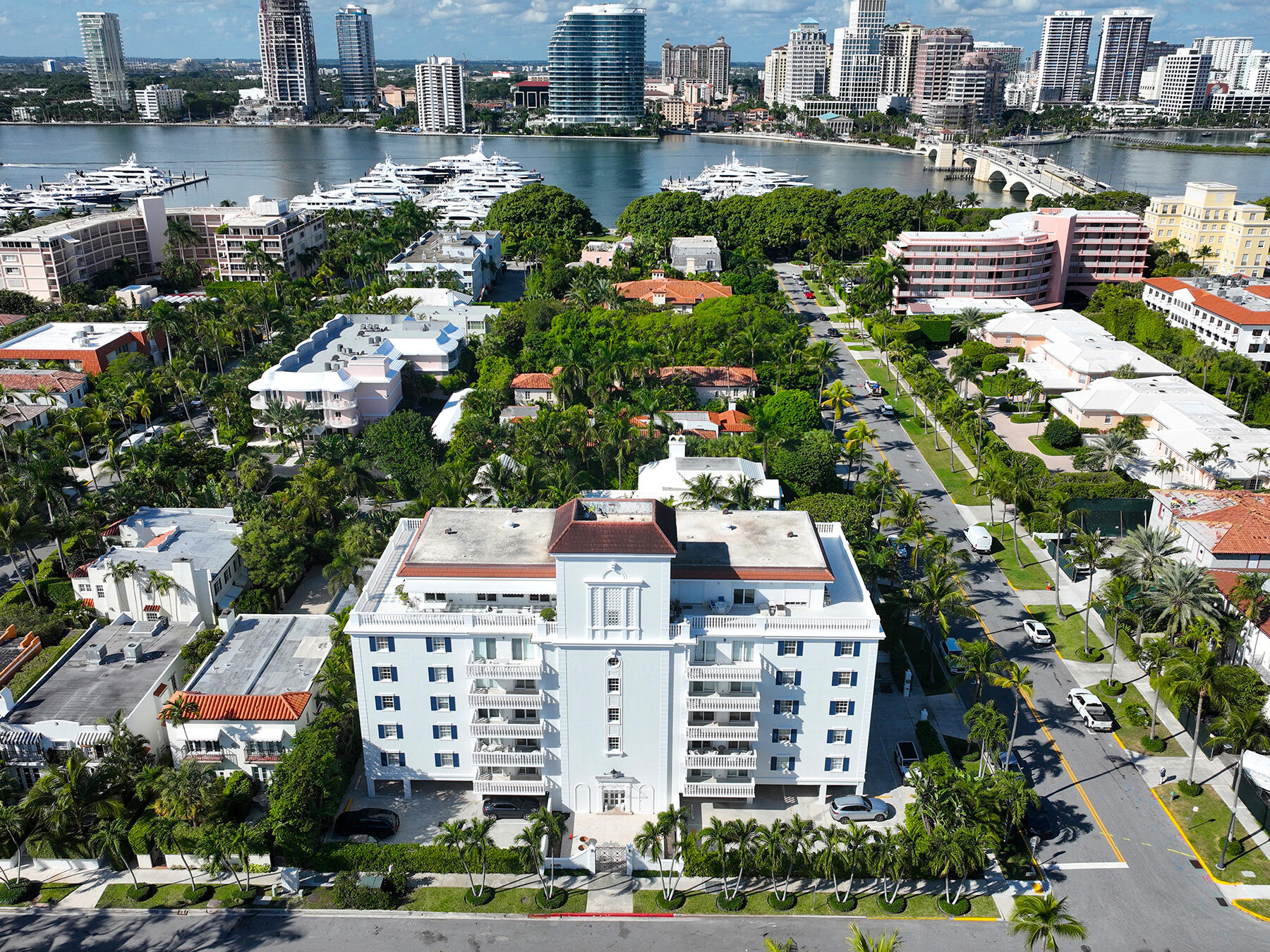 330 Cocoanut Row, Unit 1B Palm Beach, FL 33480 - Photo 2 of 18 a view of a city and tall buildings