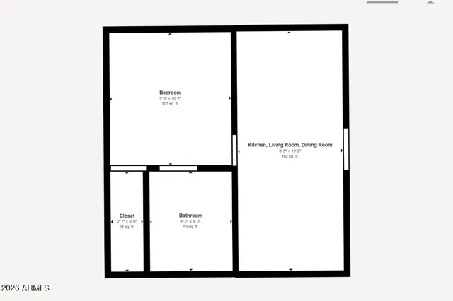 $999 | 1834 East Yale Street, Phoenix, AZ 85006