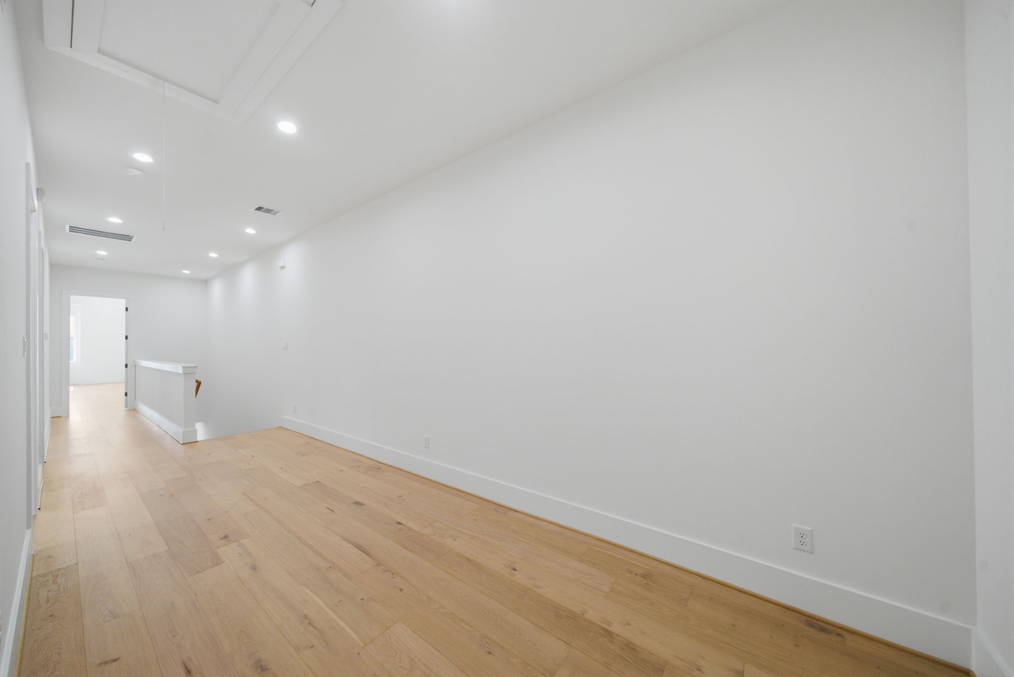 1229 Prince Street Houston, TX 77008 - Photo 12 of 32 another view of the Second-floor landing area large enough to accommodate a desk! (Photo is of a previously completed home. Finishes are subject to change.)