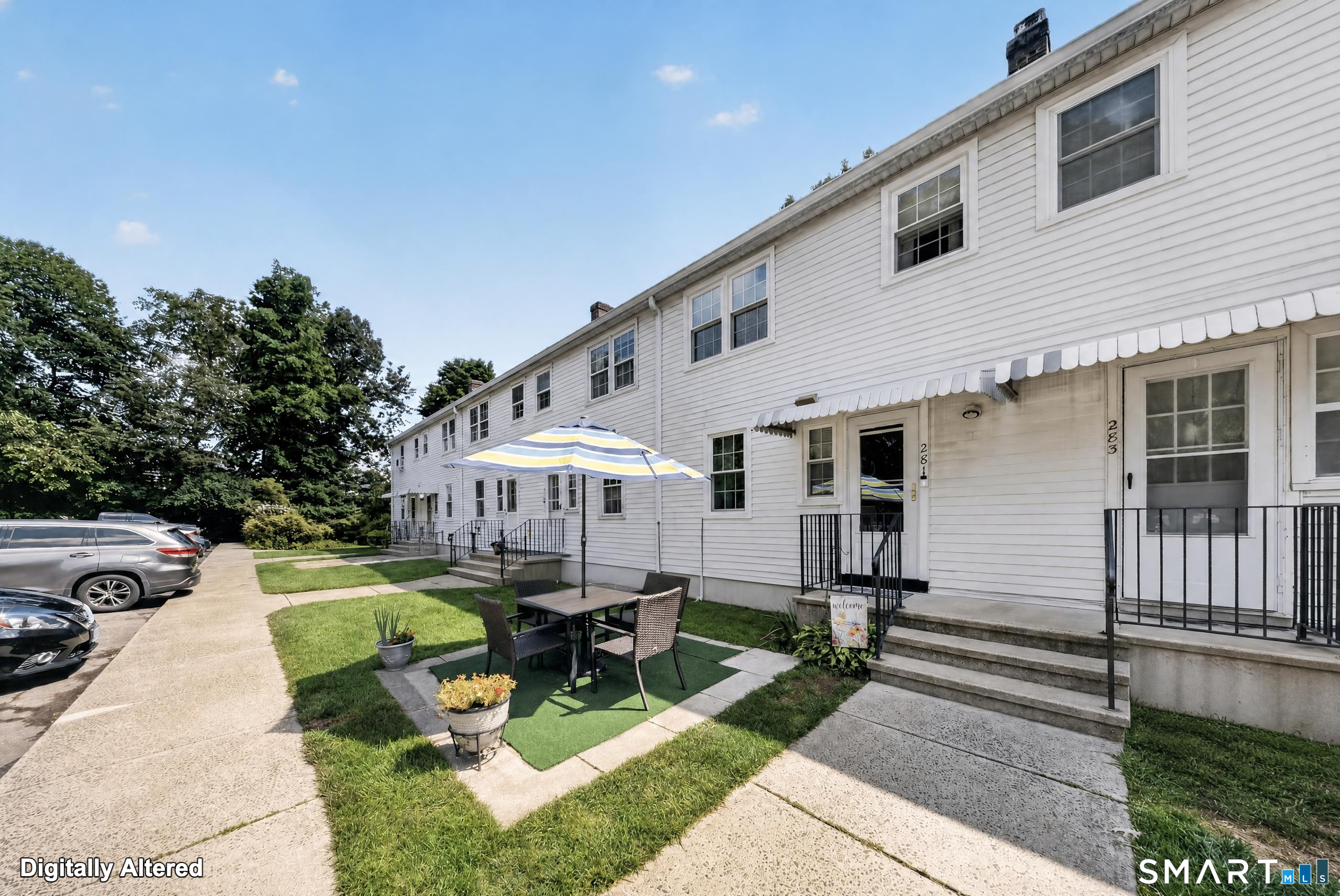 281 Sylvan Knoll Road Stamford, CT 06902 - Photo 20 of 30 Patio & rear entrance