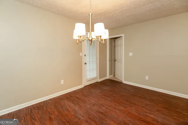 wooden floor in an empty room