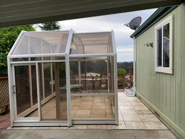 a view of front door