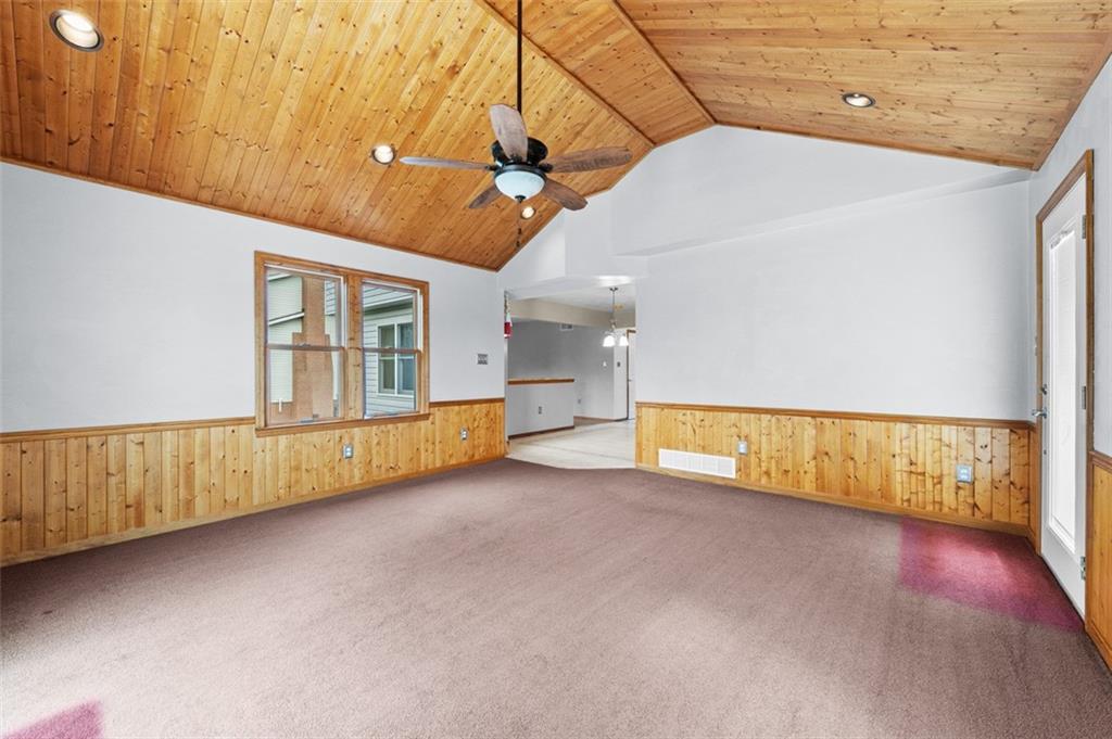 5 Kalyn Court Irwin, PA 15642 - Photo 23 of 40 Pine ceiling and pine wains coat