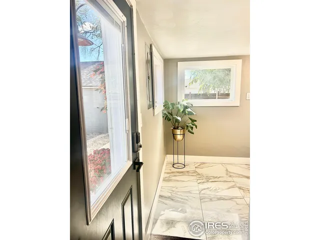 a view of an entryway