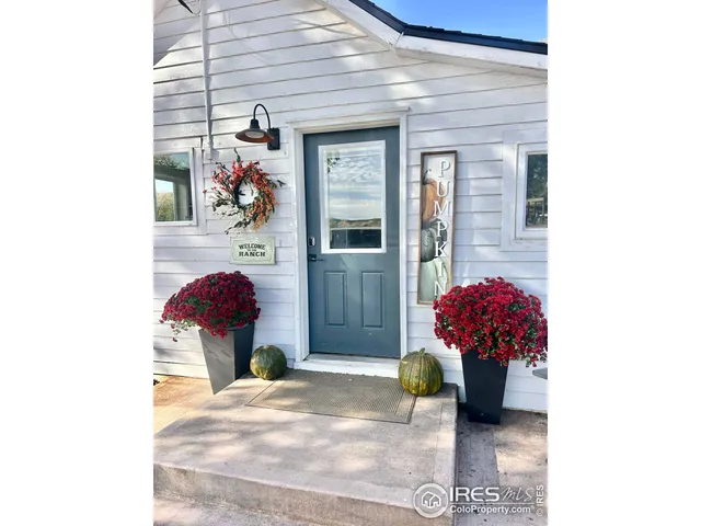 a room with painting and a flower pot