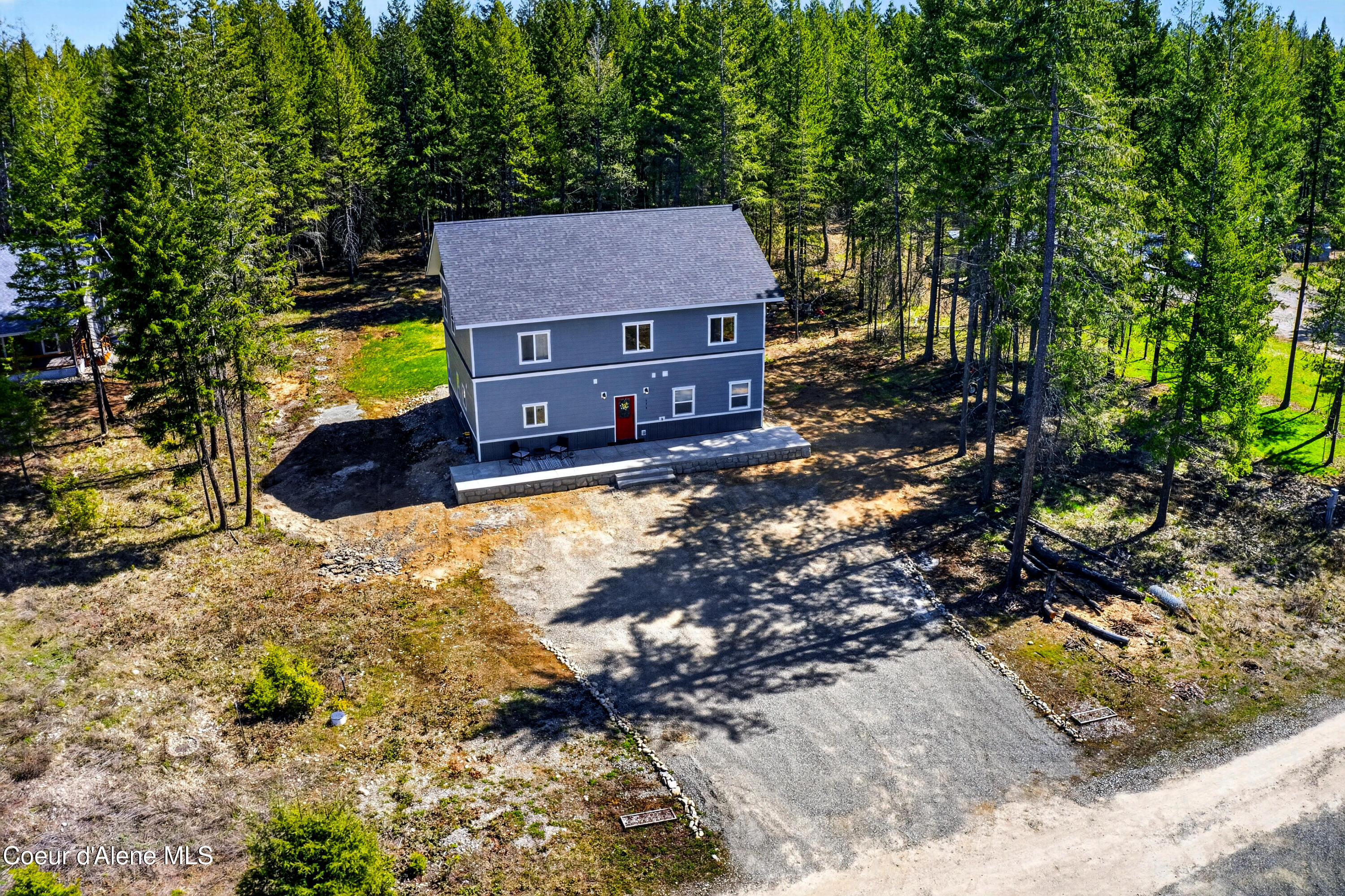 334 Hardy Loop Bonners Ferry, ID 83805 - Photo 3 of 33 002_Aerial_Property_Overview