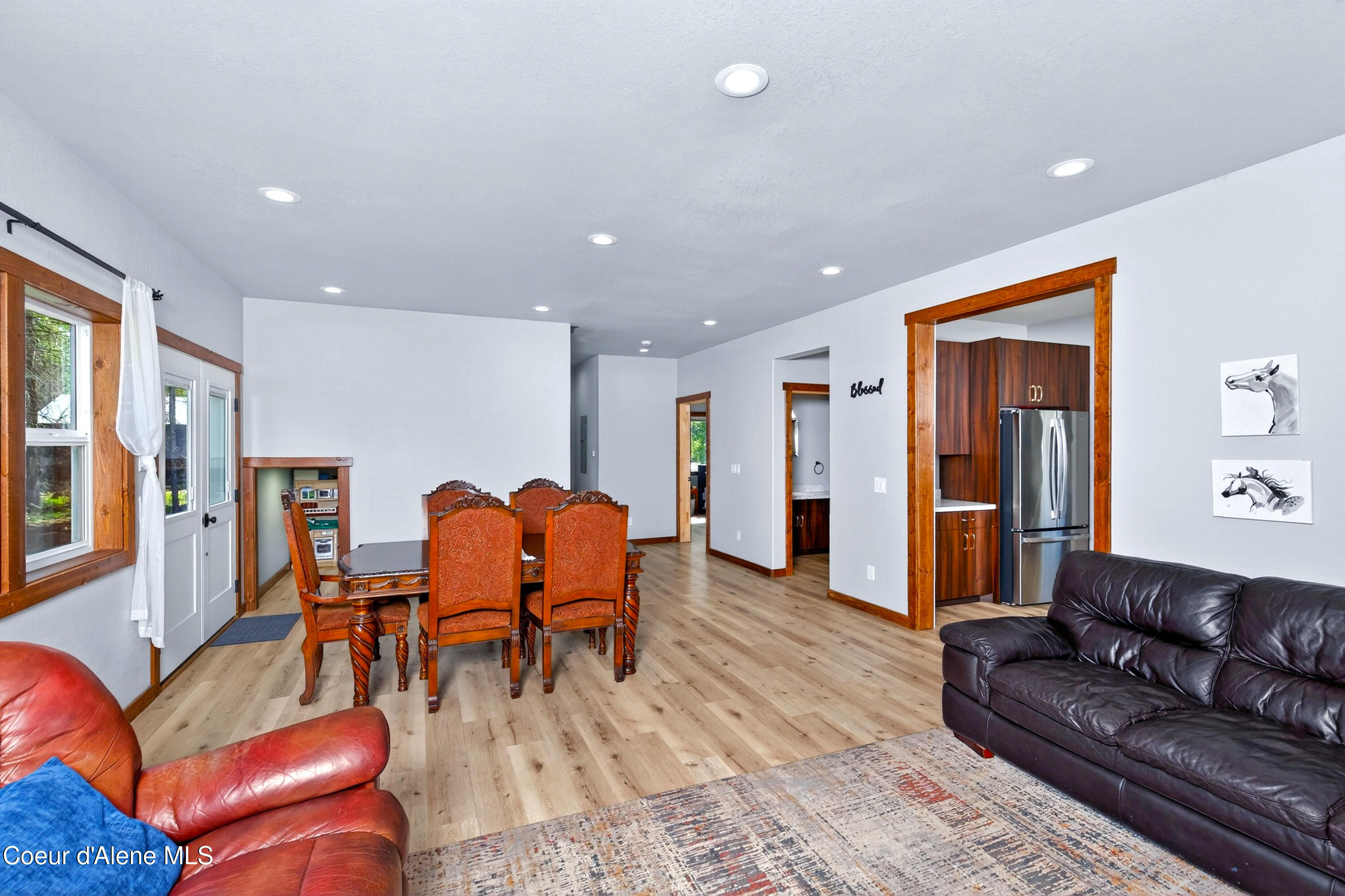 334 Hardy Loop Bonners Ferry, ID 83805 - Photo 6 of 33 005_Dining_Room_Kitchen_Entry