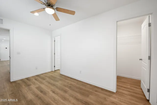 wooden floor in an empty room