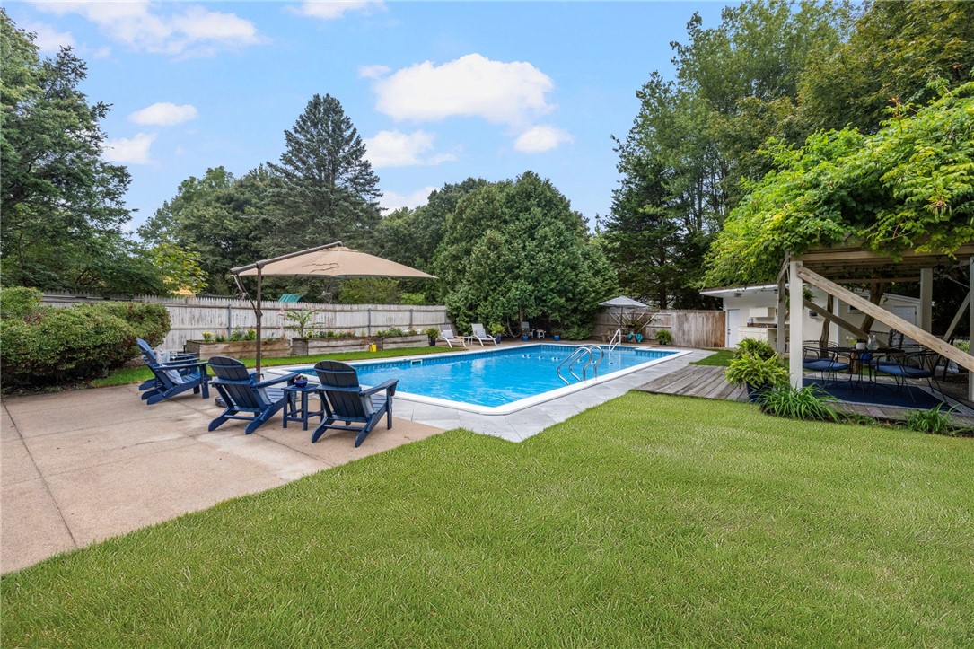 471 Annaquatucket Road North Kingstown, RI 02852 - Photo 4 of 50 Look at this gorgeous fenced in pool!