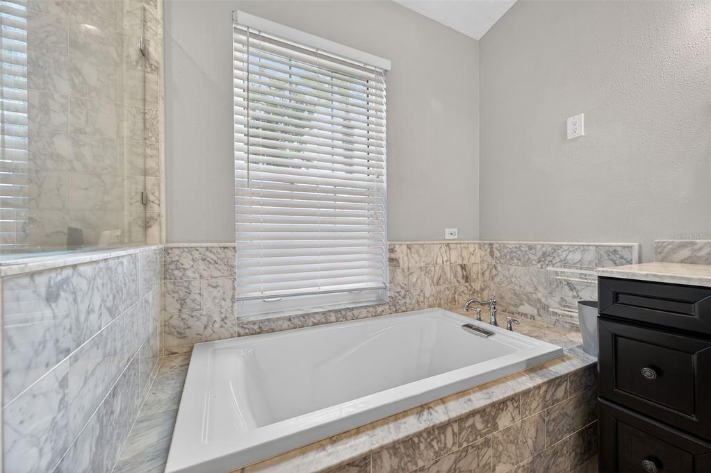 10539 Gooseberry Court Trinity, FL 34655 - Photo 20 of 52 a bathroom with a bathtub and a sink