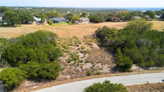 an outdoor view with patio