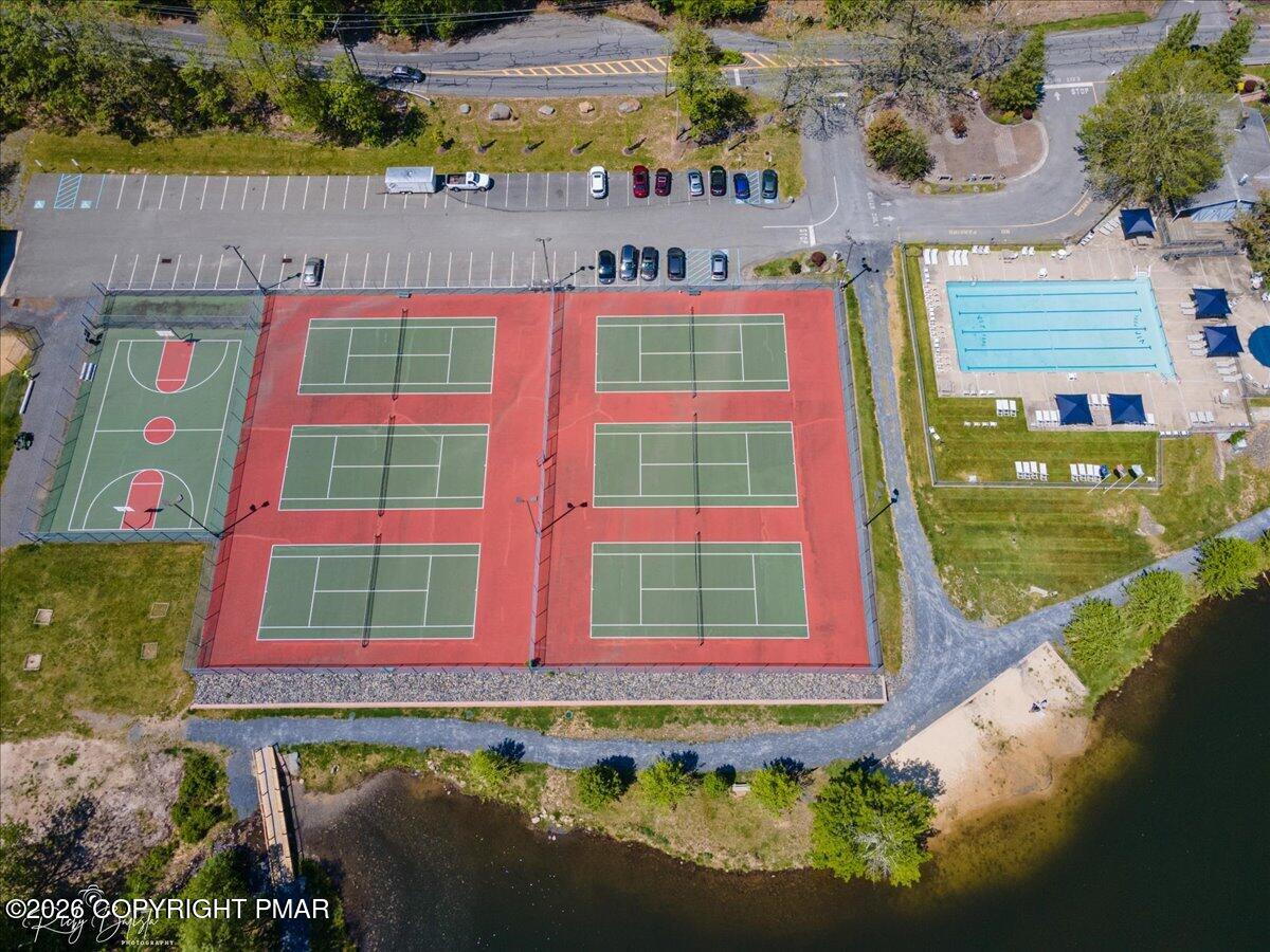 5873 Decker Road Bushkill, PA 18324 - Photo 52 of 57 VIP pool & tennis courts