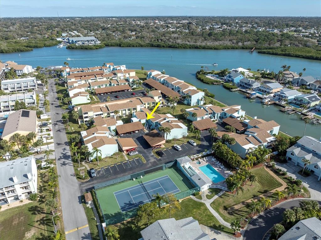 1 Windrush Boulevard, Unit 87 Indian Rocks Beach, FL 33785 - Photo 50 of 54 an aerial view of a city