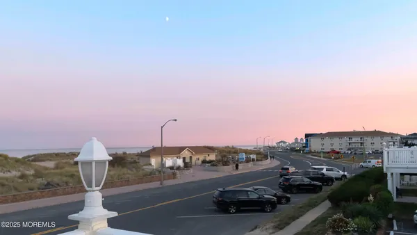 a view of a flower in a garden