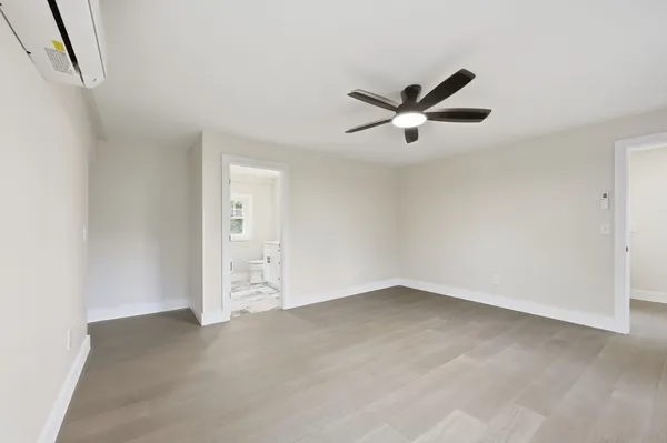 wooden floor in an empty room