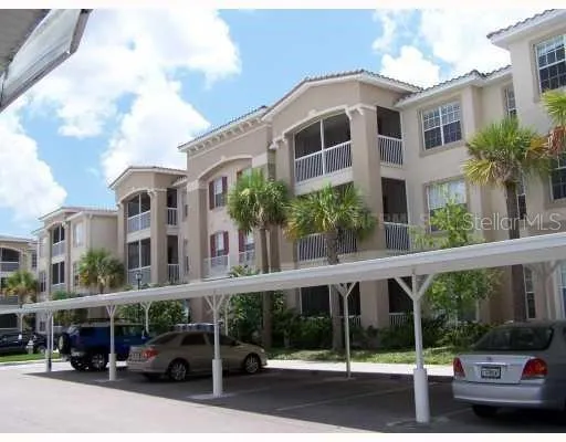 a car parked in front of a building