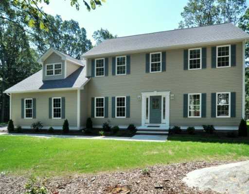 690 Middle Road East Greenwich, RI 02818 - Photo 1 of 12 Exterior Front. New construction. 4 large bedrooms,xlarge Master suite with 2 walk-in closets.Laundry on second floor. Hardwood floors on 1st.floor. Imediate occupancy