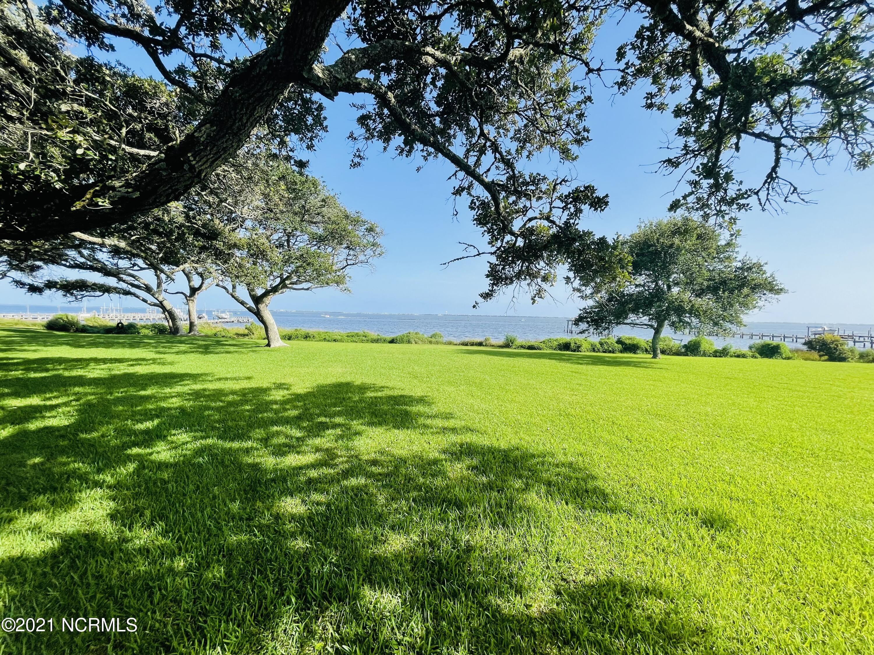 419 Pearson Circle Newport, NC 28570 - Photo 48 of 58 Beautiful Oaks , mighty live oaks frame the sound views!