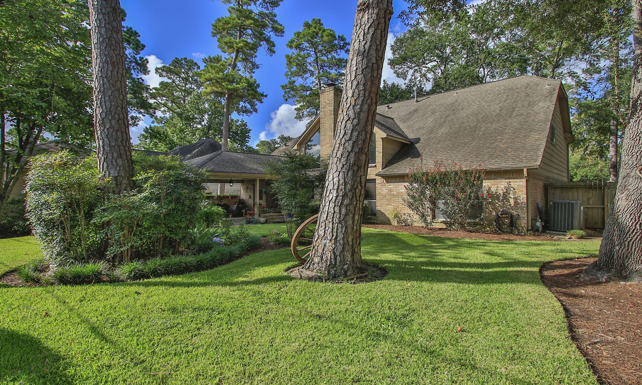 17710 Treeloch Lane Spring, TX 77379 - Photo 41 of 45 a front view of a house with garden