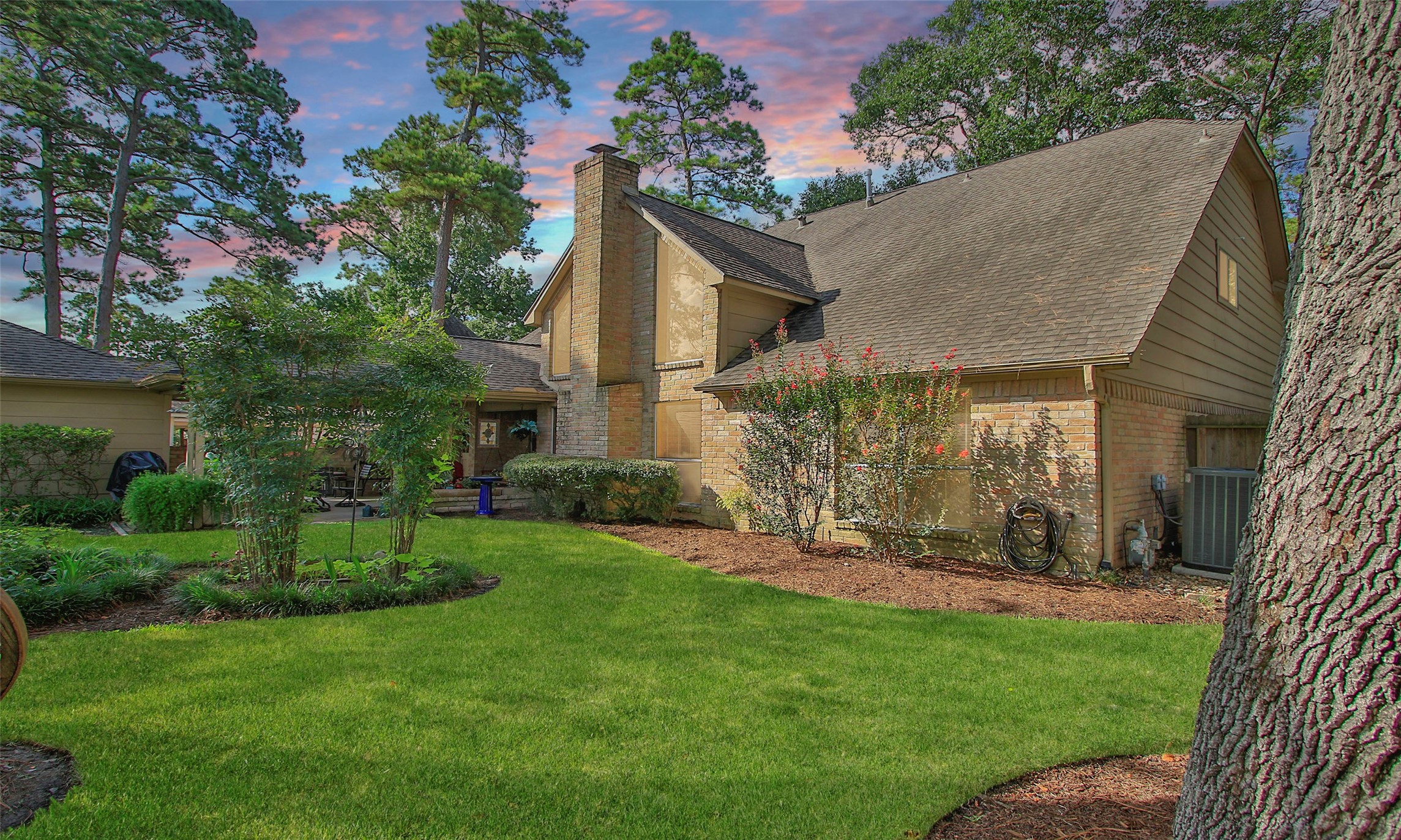 17710 Treeloch Lane Spring, TX 77379 - Photo 43 of 45 a view of a back yard of the house