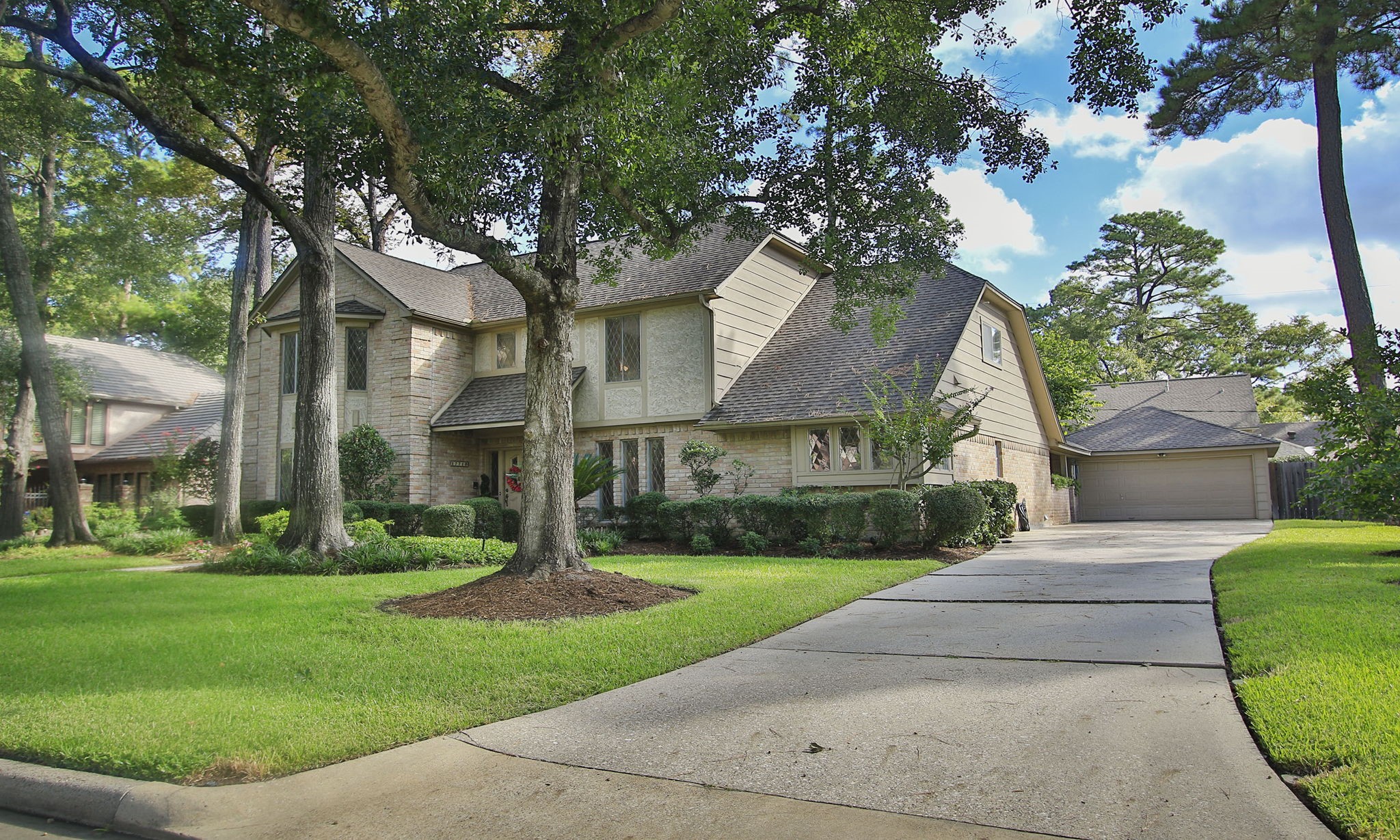 17710 Treeloch Lane Spring, TX 77379 - Photo 7 of 45 a front view of a house with a yard