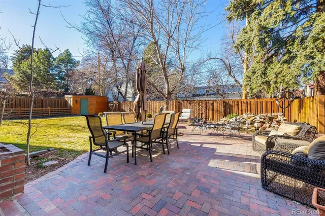 a view of swimming pool with an outdoor space