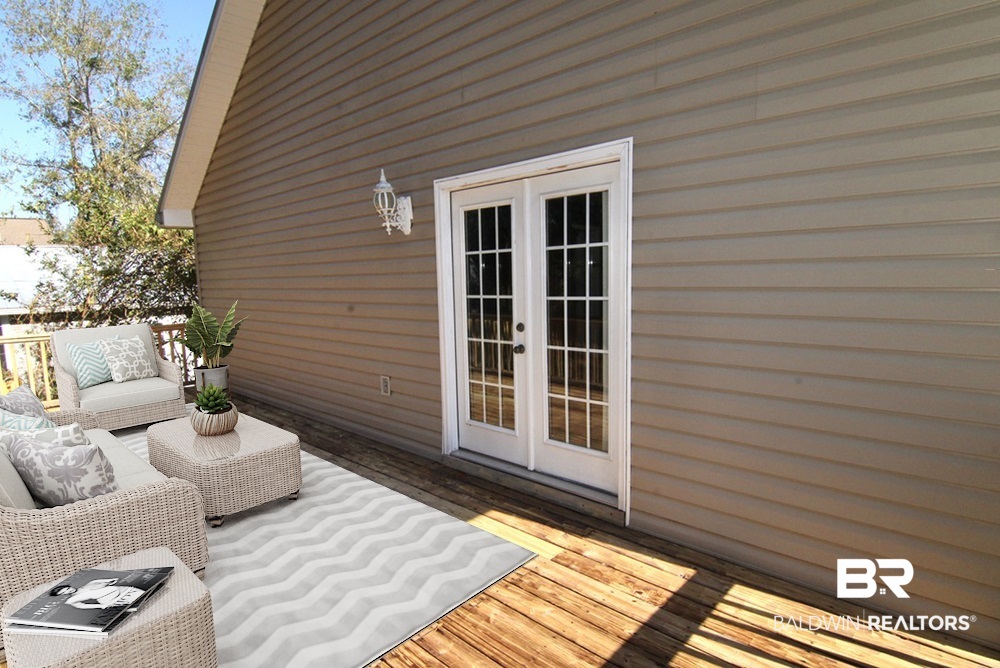 160 Ettle Street Fairhope, AL 36532 - Photo 4 of 26 Upstairs Deck-Virtually Staged