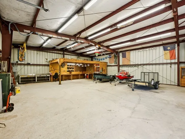 a view of garage
