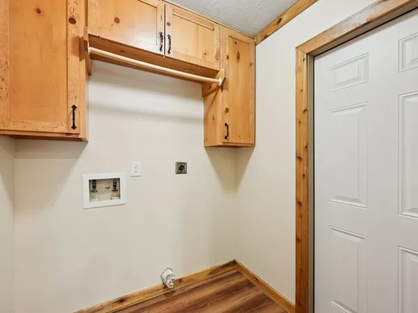 a view of front door