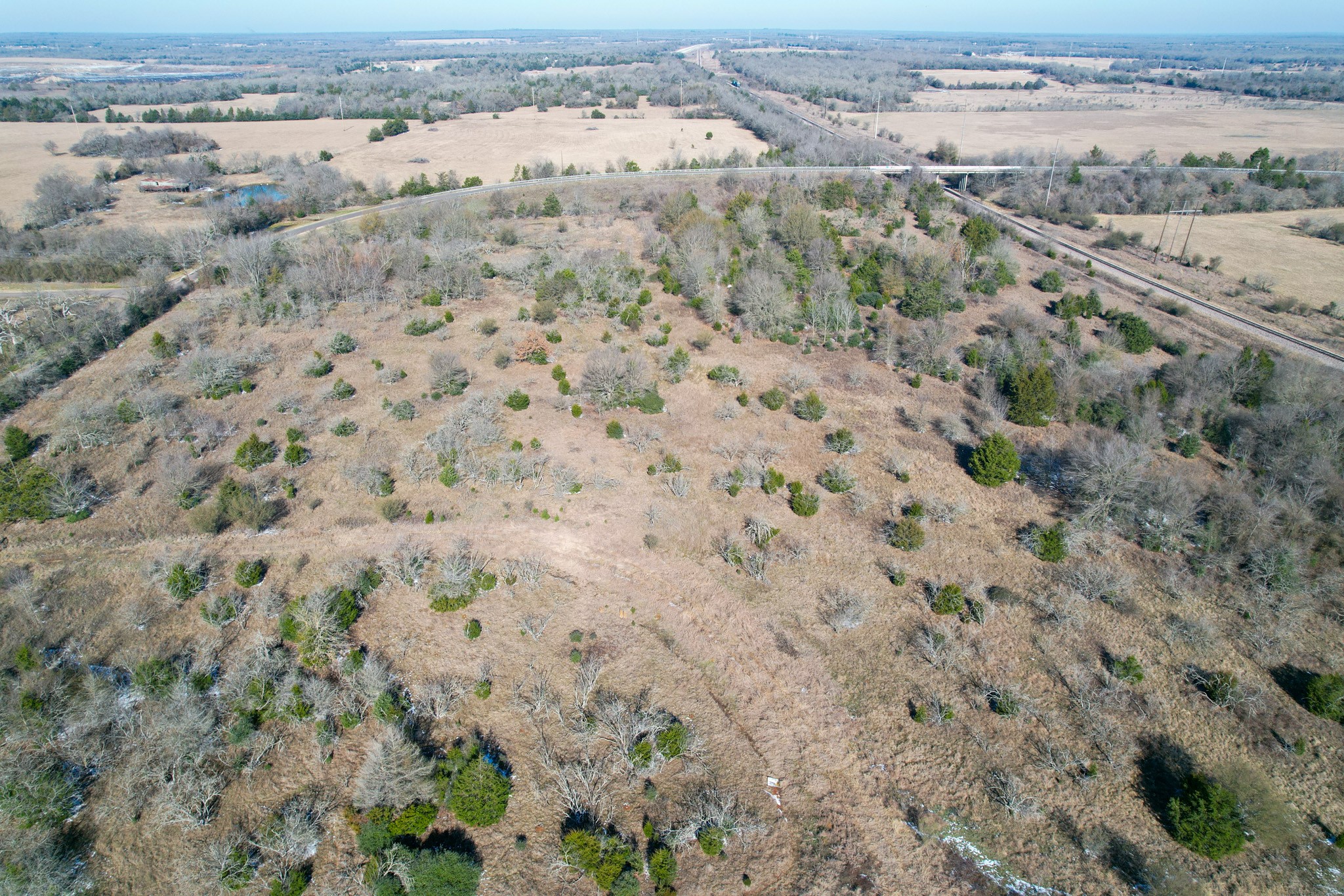 1 Prairie Grove Road Bremond, TX 76629 - Photo 9 of 24 an aerial view of beach and space