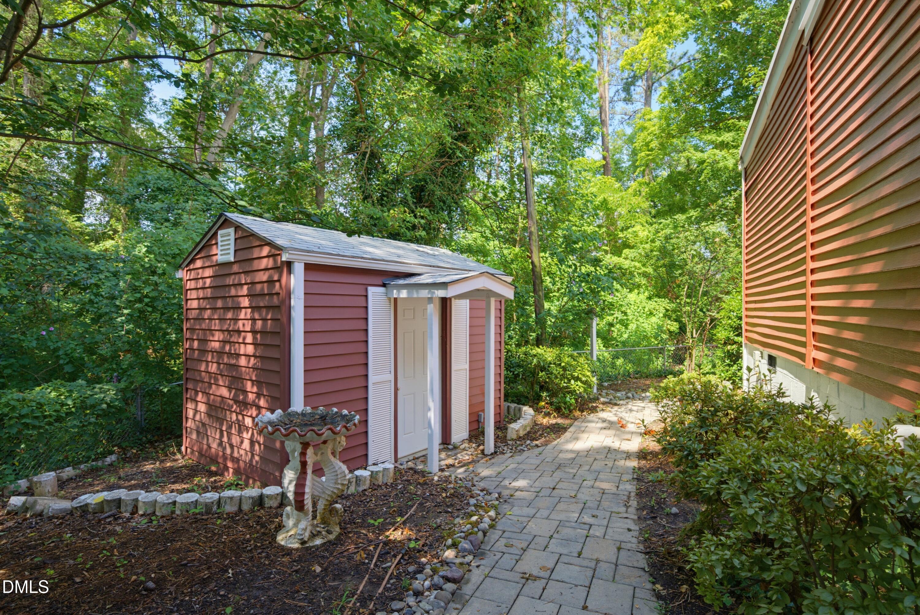 306 Plainview Avenue Raleigh, NC 27604 - Photo 52 of 55 Smaller Exterior Shed