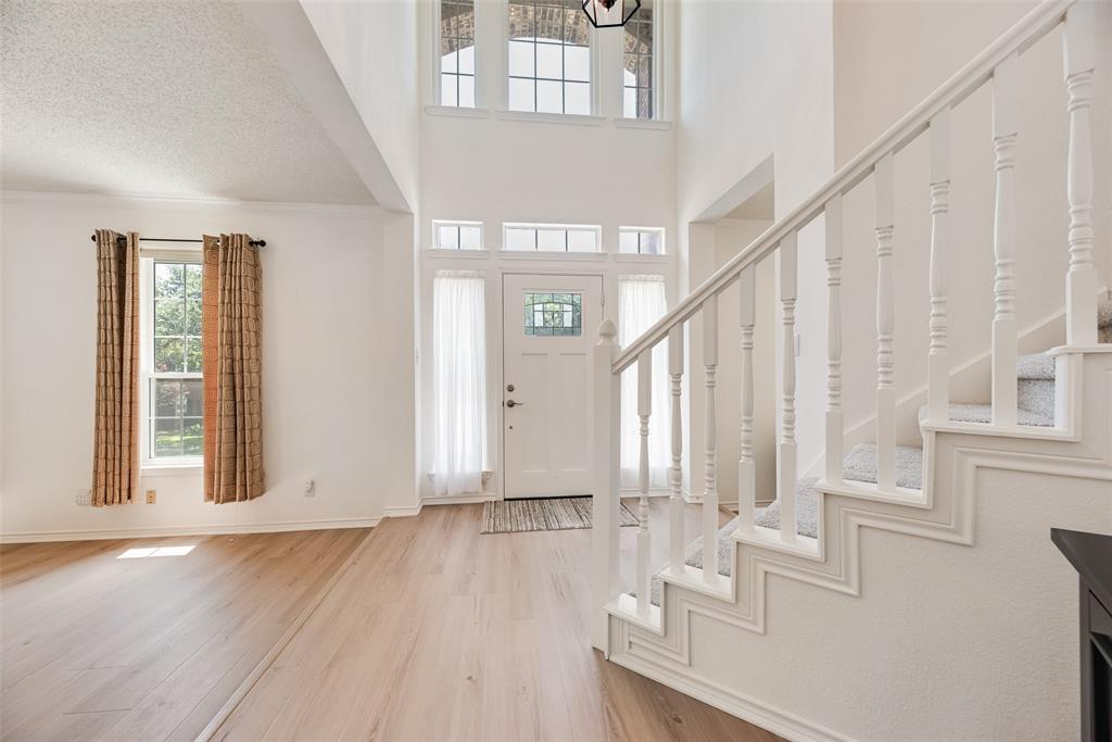 1406 West Peters Colony Road Carrollton, TX 75007 - Photo 22 of 29 a view of front door with hallway