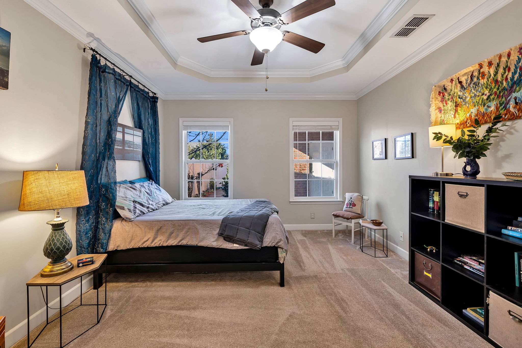 2138 Cason Lane Murfreesboro, TN 37128 - Photo 29 of 55 a bedroom with a bed and wooden floor