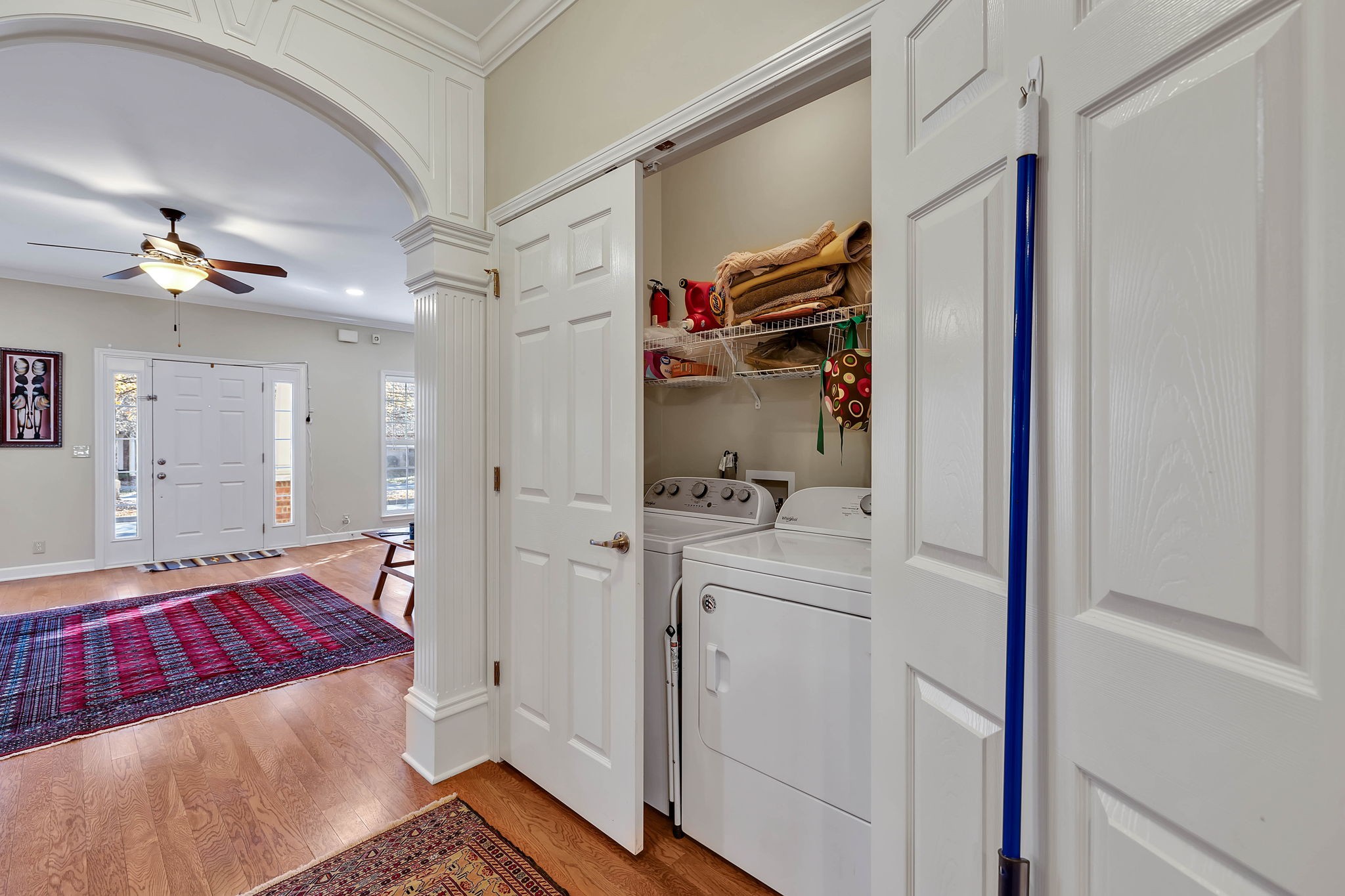 2138 Cason Lane Murfreesboro, TN 37128 - Photo 33 of 55 a bedroom with a bed and a chandelier