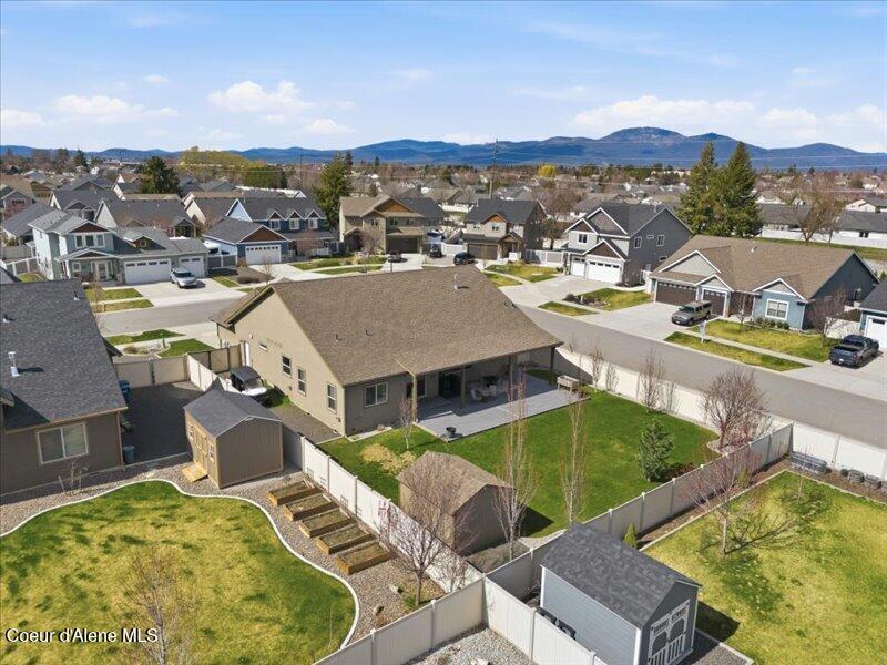 8023 North Darlena Loop Coeur D'Alene, ID 83815 - Photo 39 of 46 49-Aerial Back of Home