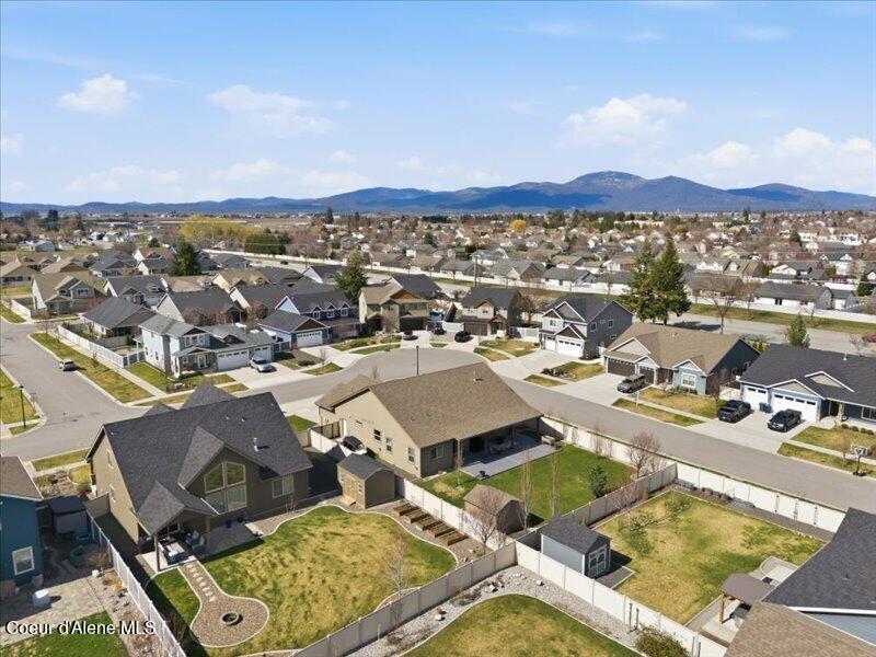 8023 North Darlena Loop Coeur D'Alene, ID 83815 - Photo 42 of 46 51-Aerial Back of Home