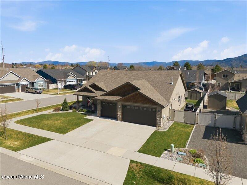 8023 North Darlena Loop Coeur D'Alene, ID 83815 - Photo 44 of 46 03-Aerial Front of Home