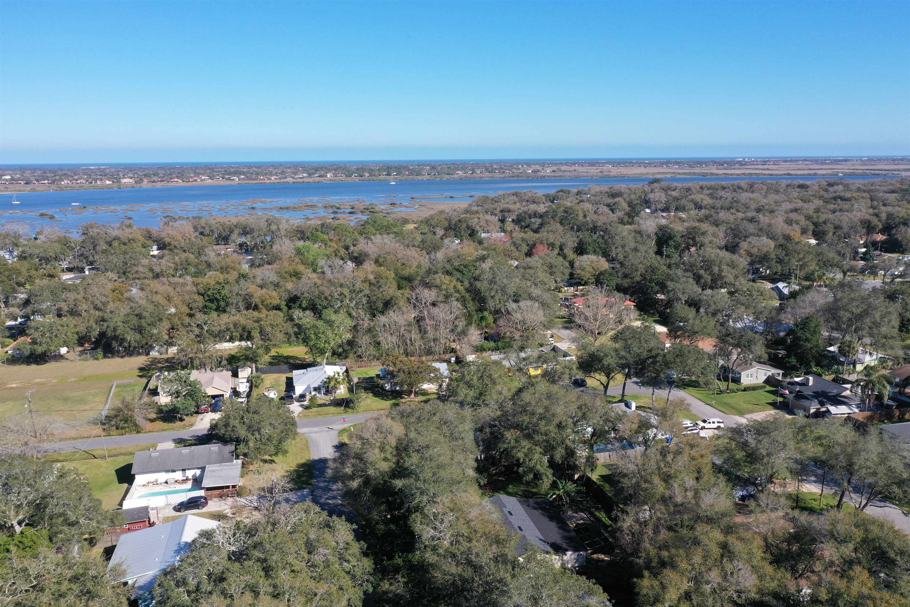 134 Pelican Road St. Augustine, FL 32086 - Photo 42 of 43 an aerial view of a city