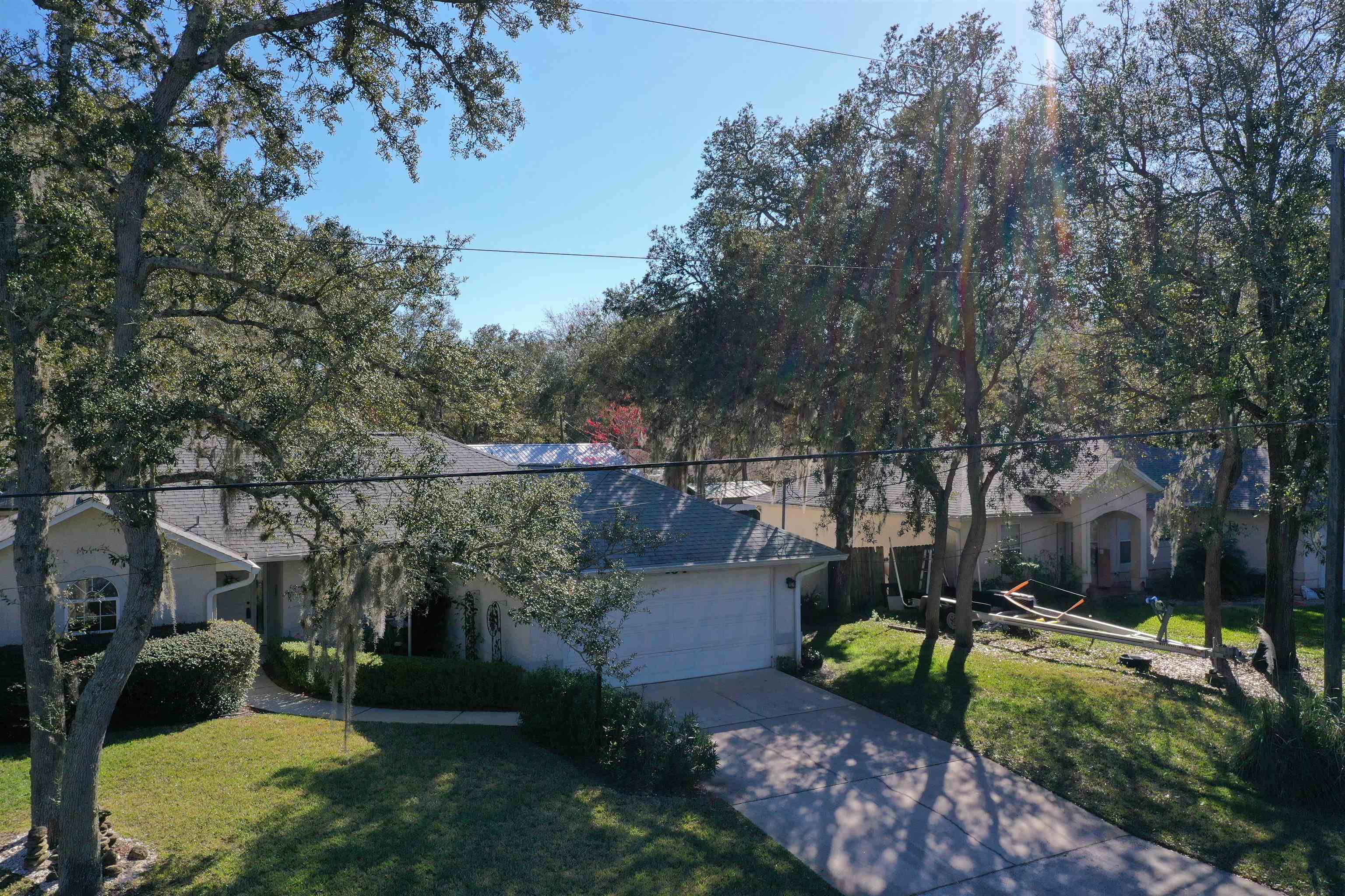 134 Pelican Road St. Augustine, FL 32086 - Photo 5 of 43 a view of backyard with green space
