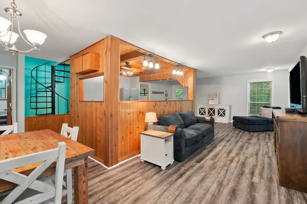 a kitchen with stainless steel appliances granite countertop a stove and a sink