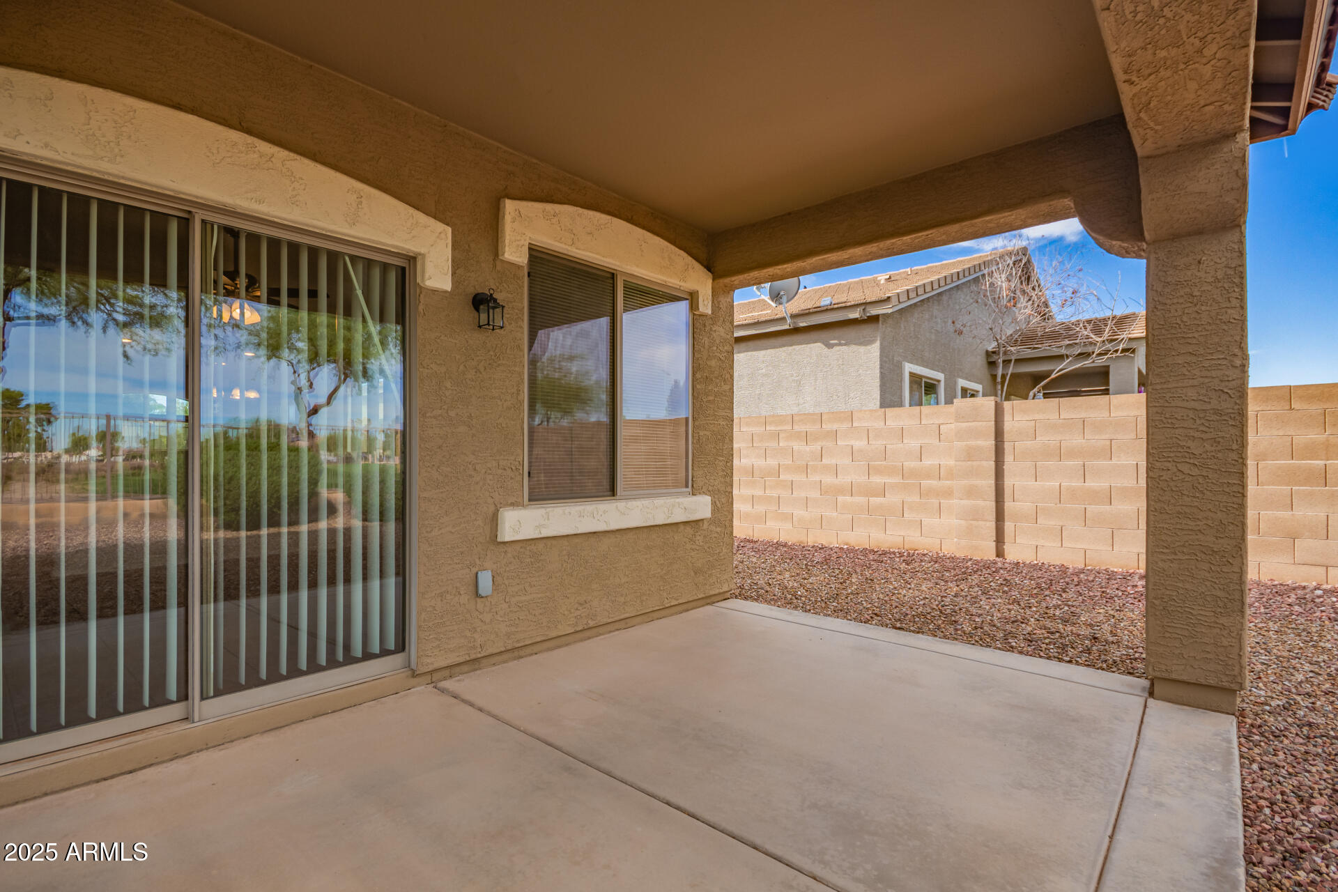 21382 East Via Del Rancho Queen Creek, AZ 85142 - Photo 25 of 29 a view of a house with a backyard