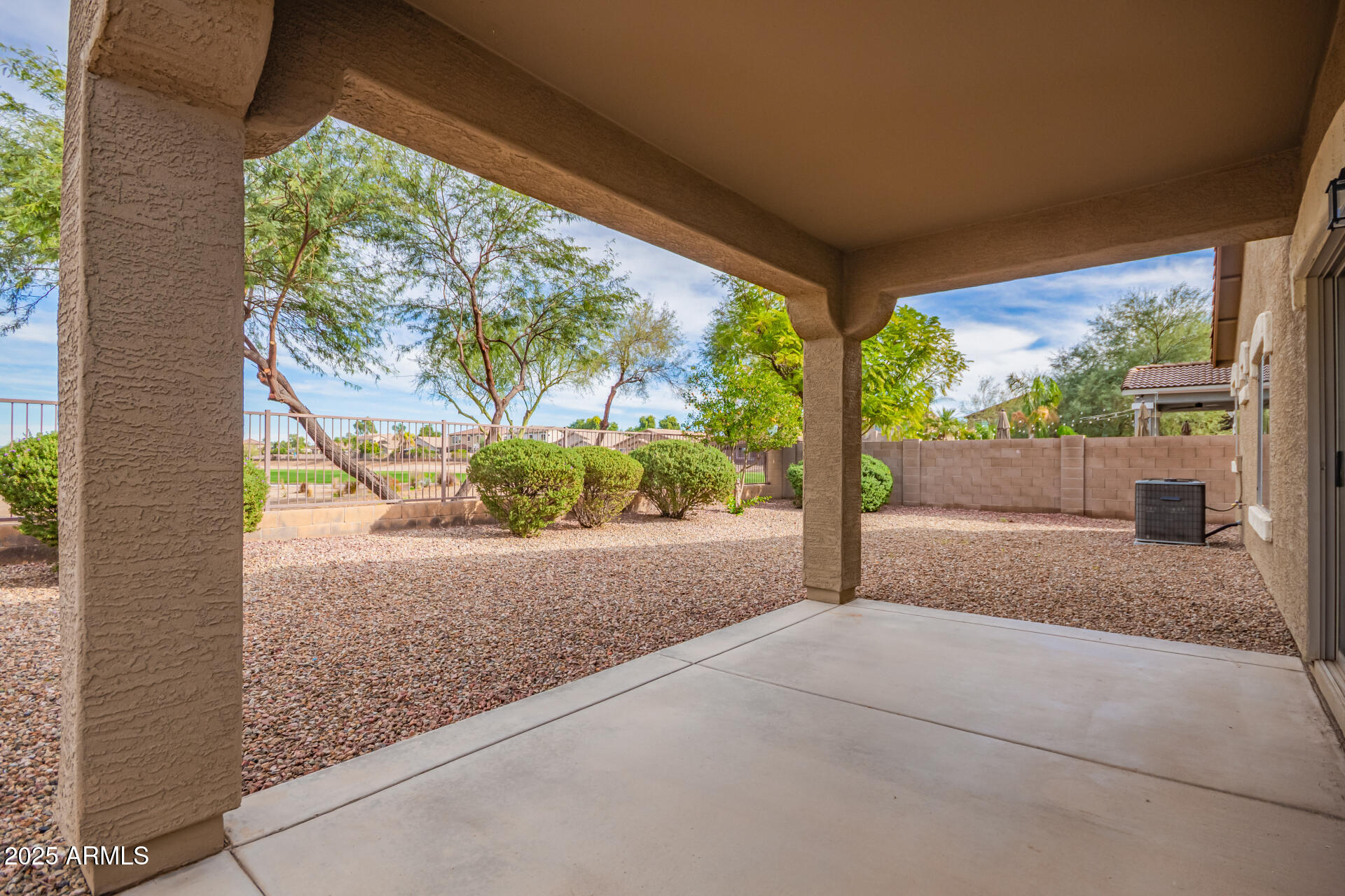 21382 East Via Del Rancho Queen Creek, AZ 85142 - Photo 26 of 29 a view of backyard with green space